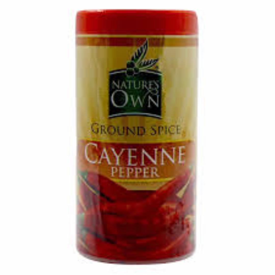 NATURES OWN CAYENNE PEPPER 100G